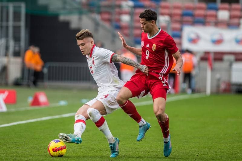 Football. eMME. Poland - Hungary. 29.03.2022