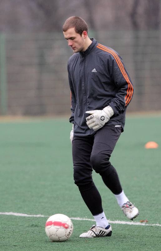 Football. Ruch Radzionkow. Training. 30.09.2010