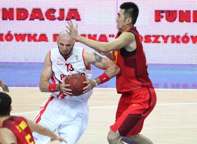 Basketball. Friendly Match. Poland - China. 21.07.2012