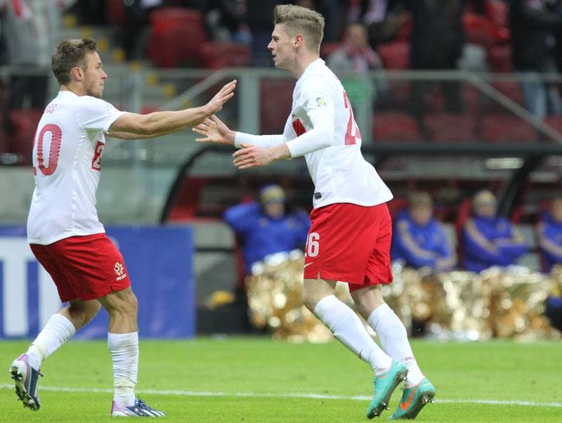 Football. FIFA World Cup Qualifiers. Poland - Ukraine. 22.03.2013