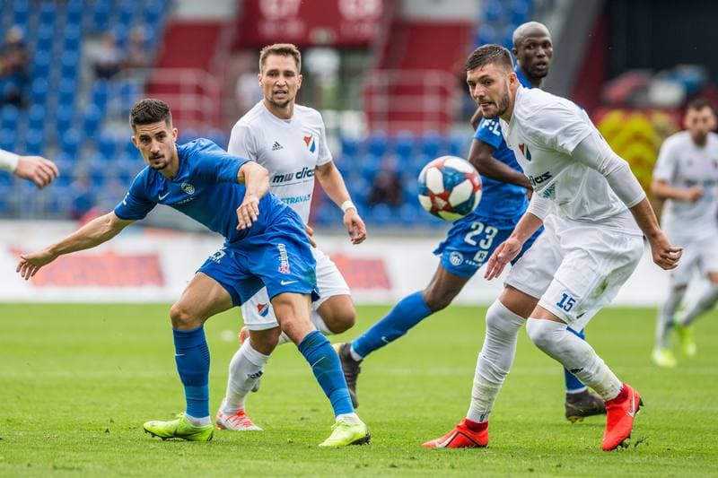 Football. Fortuna:Liga. Banik Ostrava - Slovan Liberec. 13.07.2019