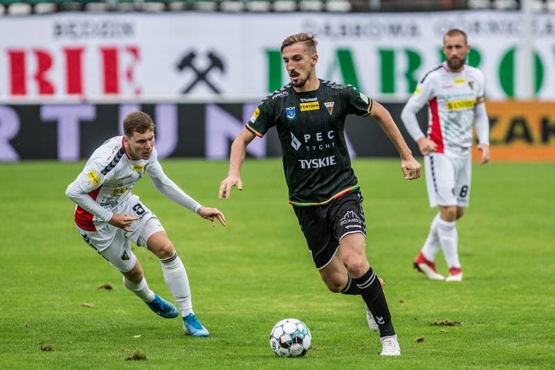 Football. Fortuna I Liga. Zaglebie Sosnowiec - GKS Tychy. 06.09.2020