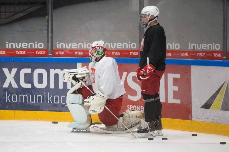 Ice Hockey. Poland U20. Training. 02.11.2020