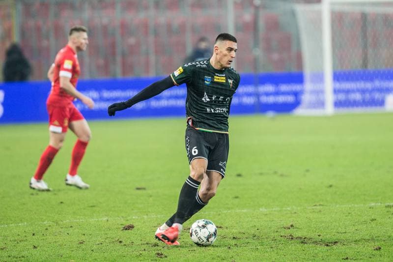 Football. Fortuna I Liga. GKS Tychy - Widzew Lodz. 03.12.2020