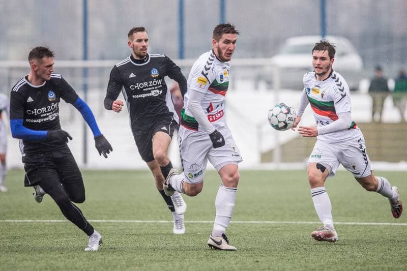 Football. Sparing. GKS Tychy - Ruch Chorzow. 30.01.2021