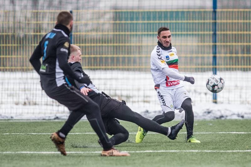 Football. Sparing. GKS Tychy - Ruch Chorzow. 30.01.2021