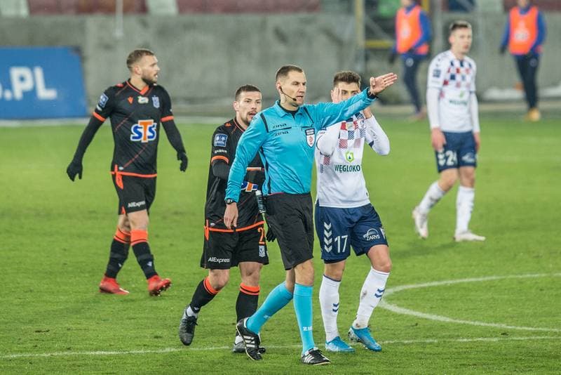 Football. PKO BP Ekstraklasa. Gornik Zabrze - Lech Poznan. 30.01.2021