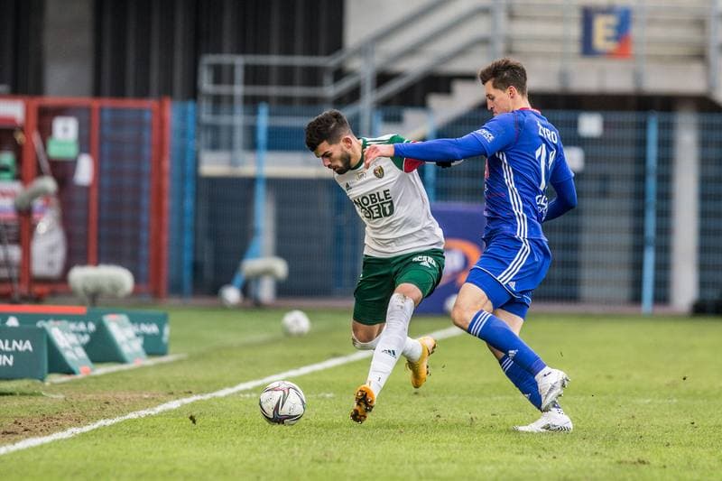Football. PKO BP Ekstraklasa. Piast Gliwice - Slask Wroclaw. 06.02.2021