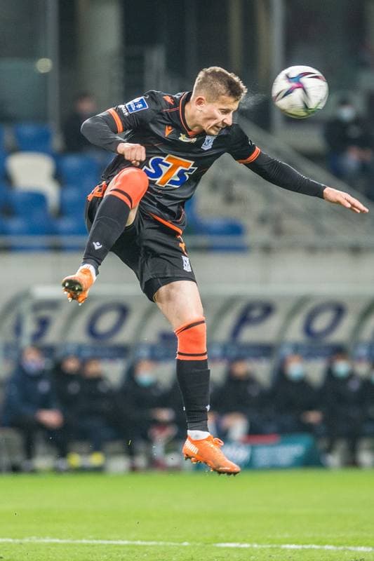 Football. PKO BP Ekstraklasa. Podbeskidzie Bielsko-Biala - Lech Poznan. 23.04.2021