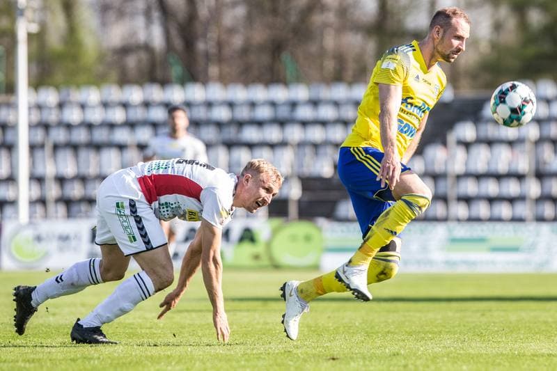 Football. Fortuna I Liga. Zaglebie Sosnowiec - Arka Gdynia. 28.04.2021