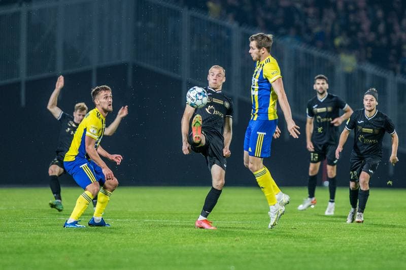Football. Fortuna I Liga. GKS 1962 Jastrzebie - Arka Gdynia. 04.10.2021
