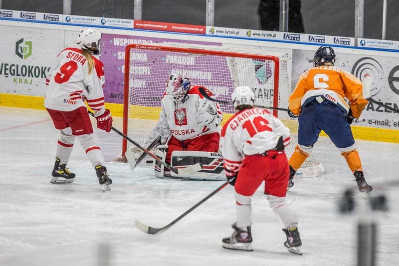 Ice Hockey. Women's Olympic Pre-Qualification. Poland - Netherlands. 10.10.2021