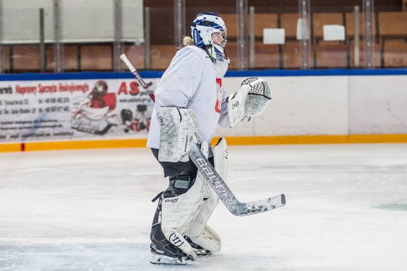 Ice Hockey. Poland national team. Training. 04.01.2022