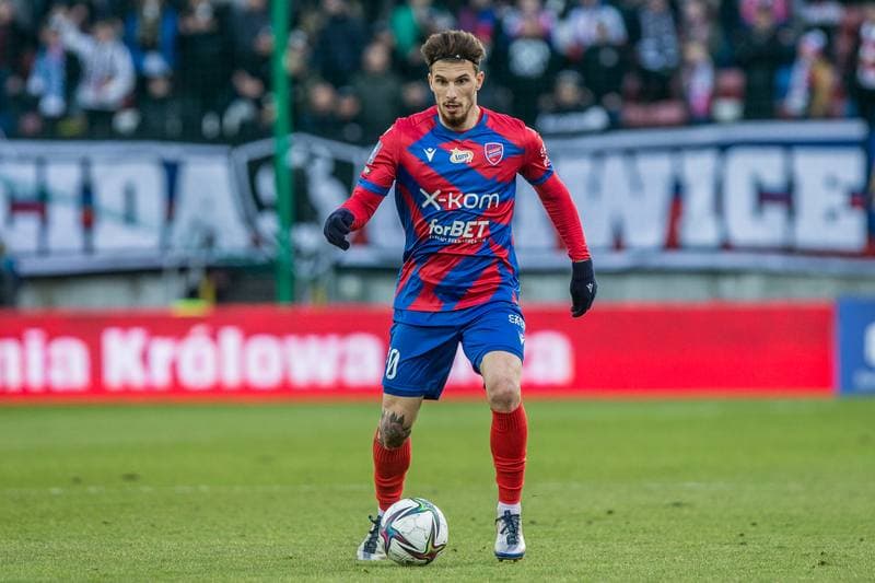 Football. PKO BP Ekstraklasa. Gornik Zabrze - Rakow Czestochowa. 20.02.2022