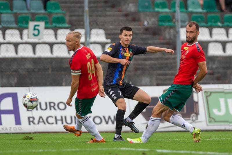 Football. Fortuna I Liga. Zaglebie Sosnowiec - Chrobry Glogow. 21.08.2022