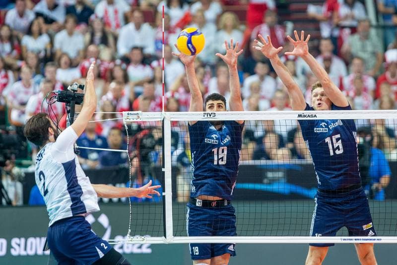 Volleyball. FIVB Men's World Championship. Poland - USA. 30.08.2022