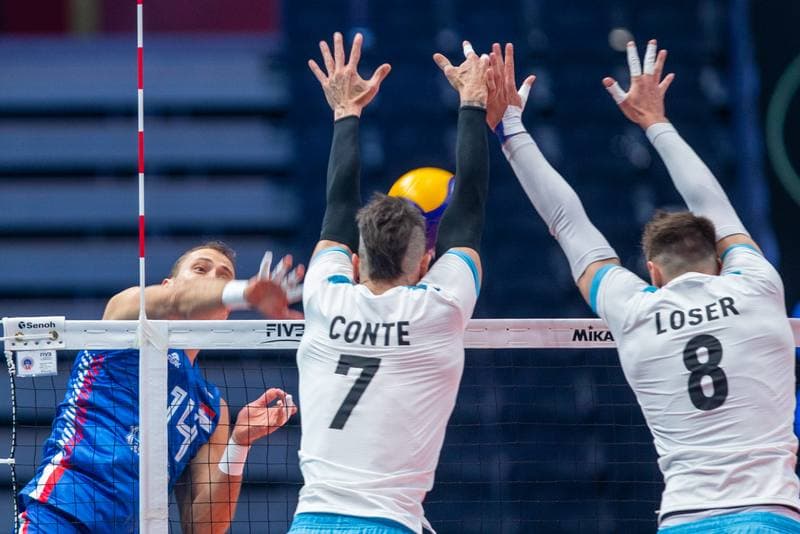 Volleyball. FIVB Men's World Championship. Serbia - Argentina. 06.09.2022