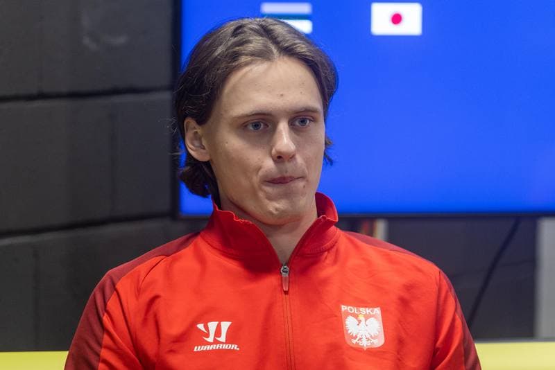 Ice Hockey. Poland national team. Press Conference. 01.12.2022