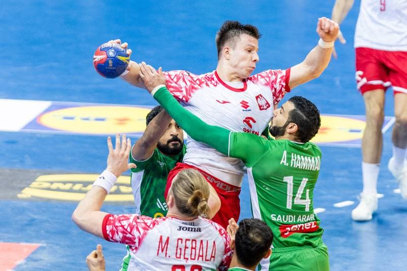 Handball. IHF World Men's Championship. Poland - Saudi Arabia. 16.01.2023