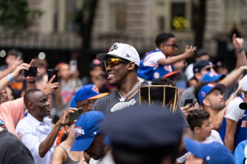 Basketball. NBA. New York Knicks Championship Parade. 18.06.2026
