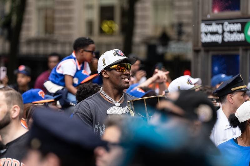 Basketball. NBA. New York Knicks Championship Parade. 18.06.2026