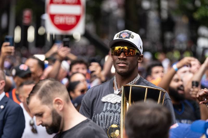 Basketball. NBA. New York Knicks Championship Parade. 18.06.2026