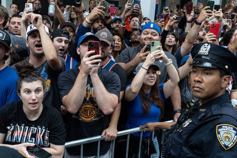 Basketball. NBA. New York Knicks Championship Parade. 18.06.2026