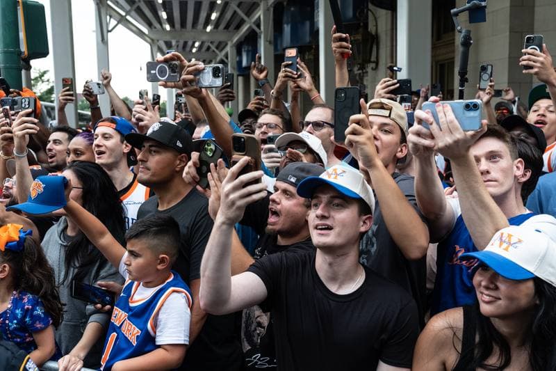 Basketball. NBA. New York Knicks Championship Parade. 18.06.2026