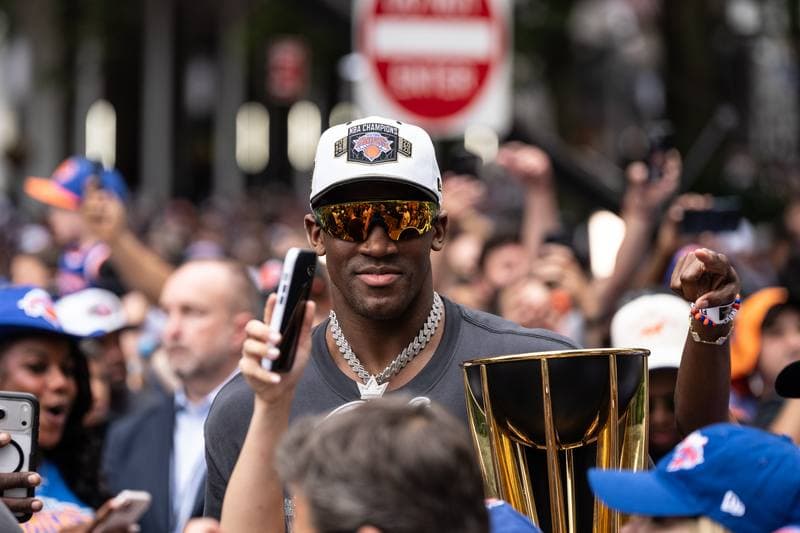Basketball. NBA. New York Knicks Championship Parade. 18.06.2026