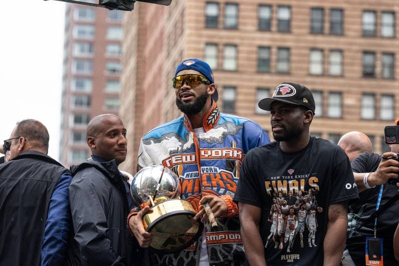 Basketball. NBA. New York Knicks Championship Parade. 18.06.2026