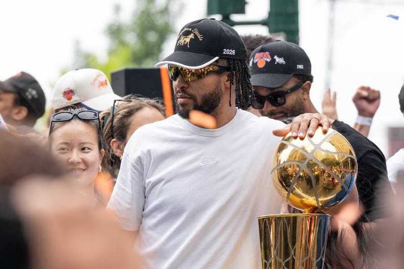 Basketball. NBA. New York Knicks Championship Parade. 18.06.2026