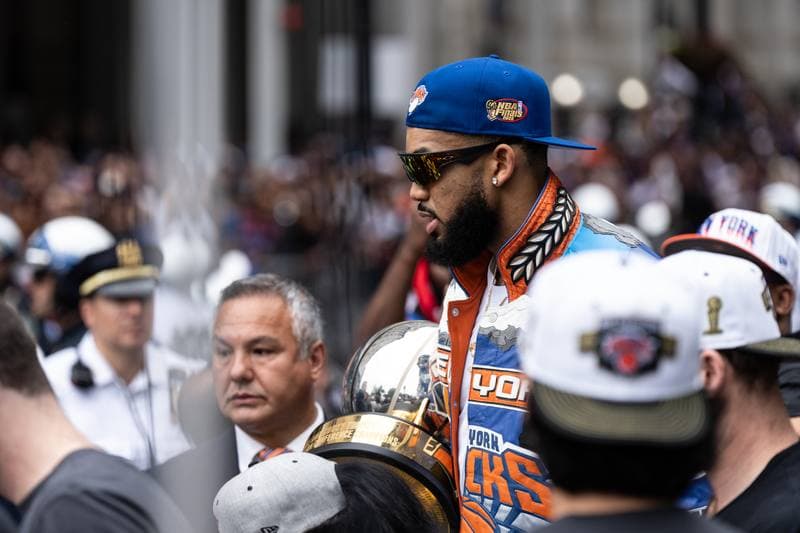 Basketball. NBA. New York Knicks Championship Parade. 18.06.2026