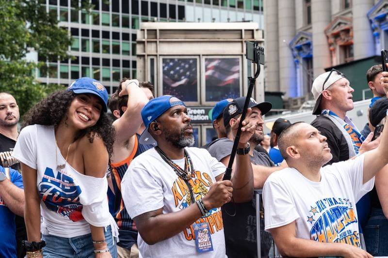 Basketball. NBA. New York Knicks Championship Parade. 18.06.2026