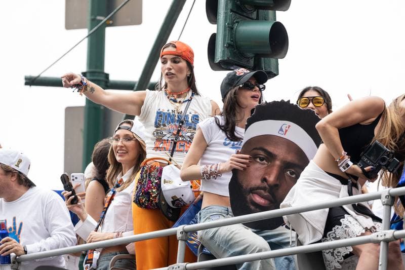 Basketball. NBA. New York Knicks Championship Parade. 18.06.2026