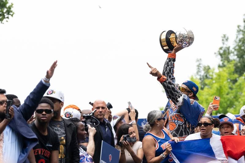Basketball. NBA. New York Knicks Championship Parade. 18.06.2026