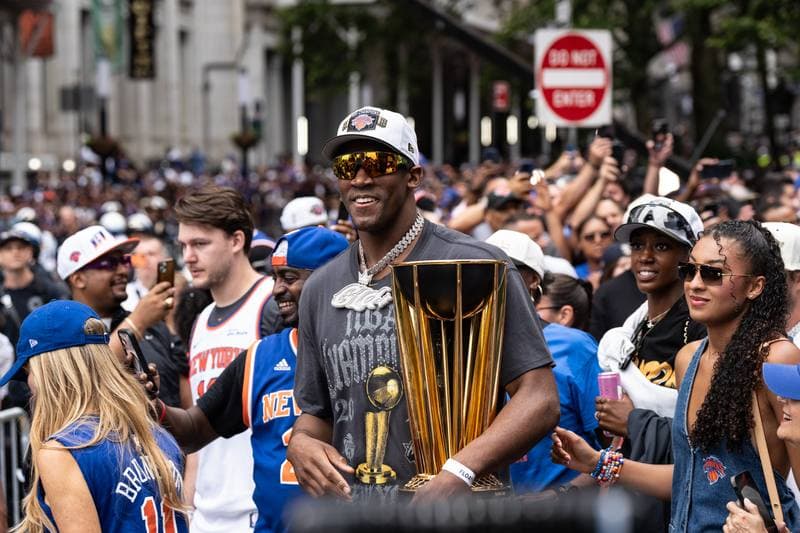 Basketball. NBA. New York Knicks Championship Parade. 18.06.2026