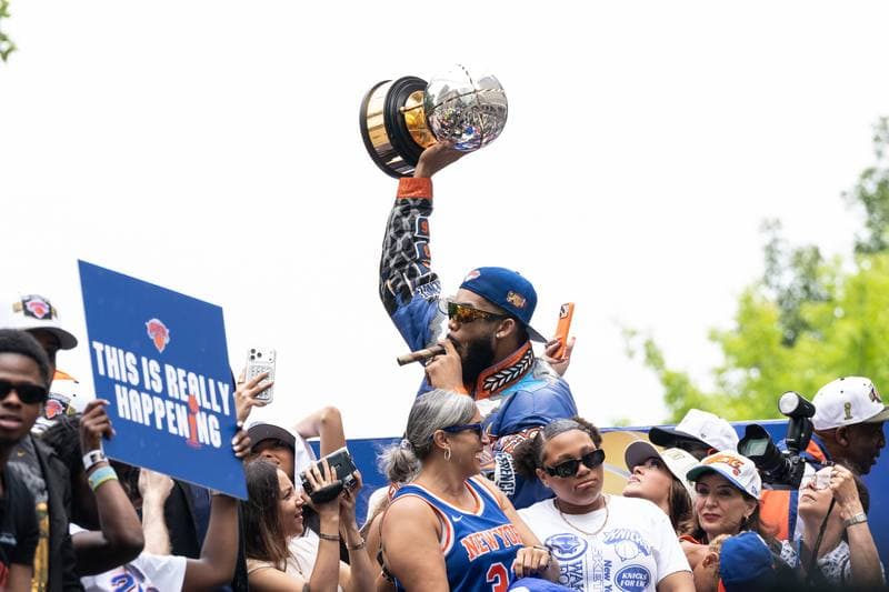 Basketball. NBA. New York Knicks Championship Parade. 18.06.2026