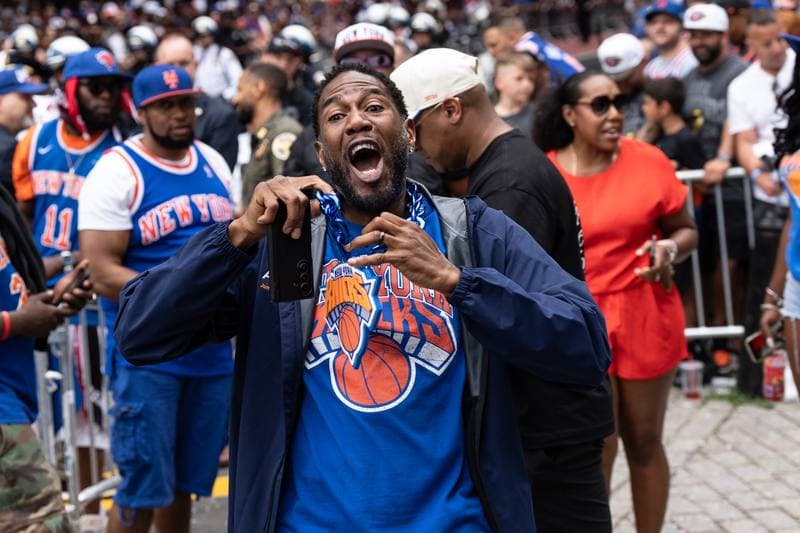 Basketball. NBA. New York Knicks Championship Parade. 18.06.2026