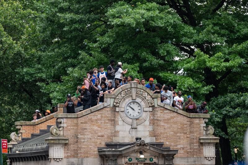 Basketball. NBA. New York Knicks Championship Parade. 18.06.2026