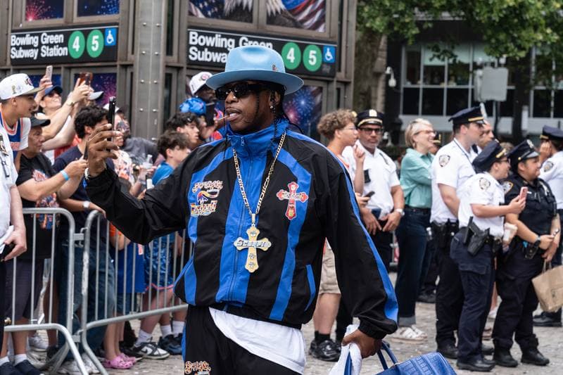Basketball. NBA. New York Knicks Championship Parade. 18.06.2026