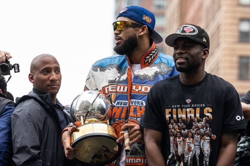Basketball. NBA. New York Knicks Championship Parade. 18.06.2026