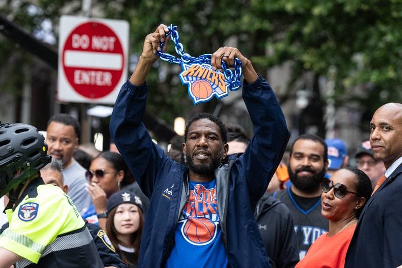 Basketball. NBA. New York Knicks Championship Parade. 18.06.2026