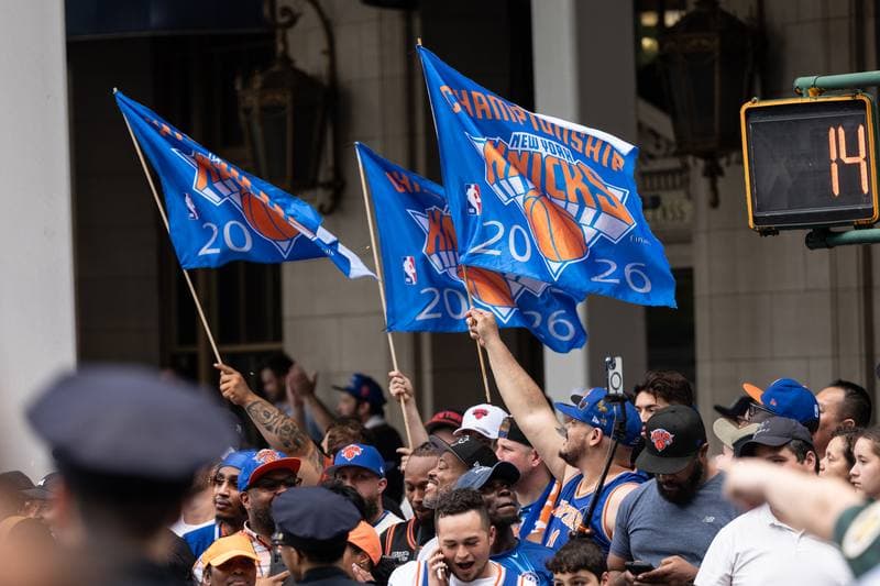 Basketball. NBA. New York Knicks Championship Parade. 18.06.2026