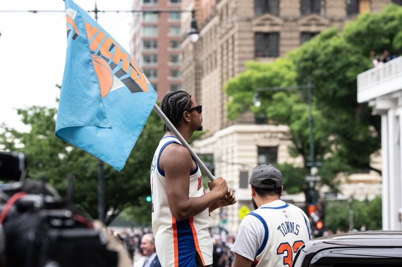 Basketball. NBA. New York Knicks Championship Parade. 18.06.2026
