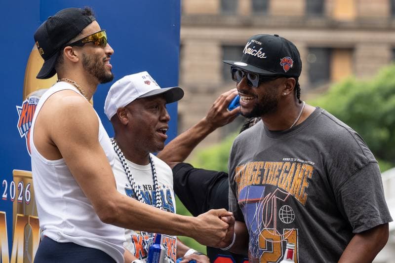 Basketball. NBA. New York Knicks Championship Parade. 18.06.2026