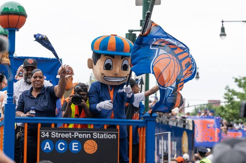 Basketball. NBA. New York Knicks Championship Parade. 18.06.2026