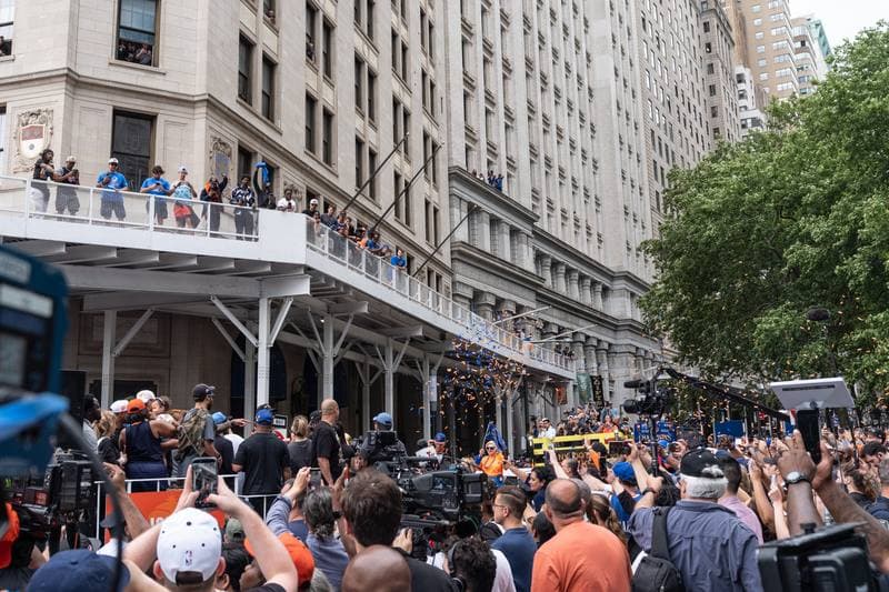 Basketball. NBA. New York Knicks Championship Parade. 18.06.2026