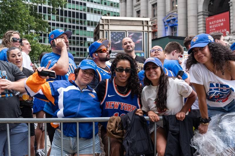 Basketball. NBA. New York Knicks Championship Parade. 18.06.2026