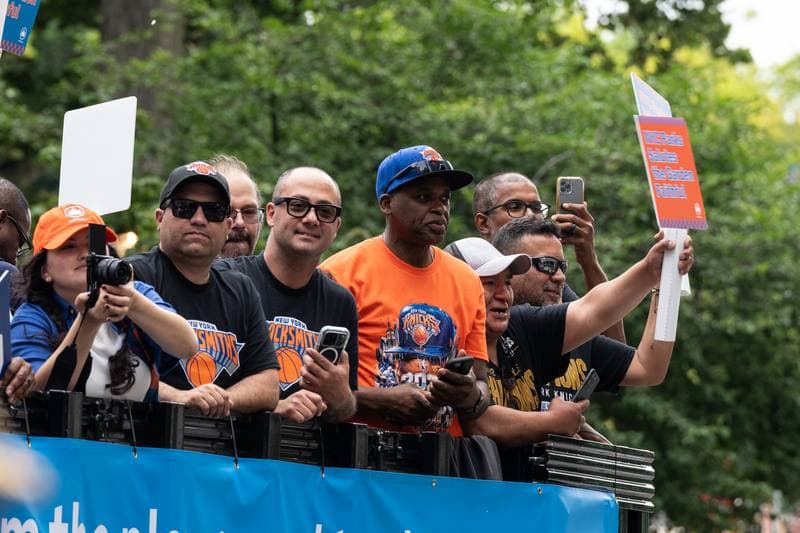 Basketball. NBA. New York Knicks Championship Parade. 18.06.2026