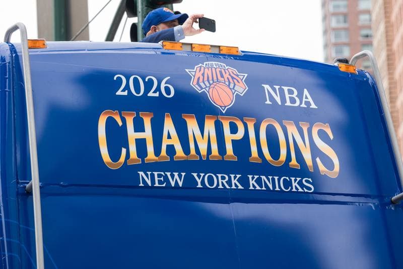 Basketball. NBA. New York Knicks Championship Parade. 18.06.2026